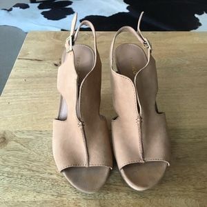 Franco Sarto Cork Wedges